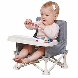 Travel Booster Seat with Tray for Baby Table Folding Camping