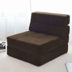Flip Out Lounger Convertible Sleeper Bed Couch