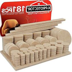 X-PROTECTOR Premium ULTRA LARGE Pack Furniture Pads 181 piec