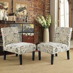 S Armless Chair Sofa For Living Room Furniture Set Of 2