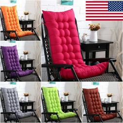 Cushion Tufted Deck Chaise Padding Patio Pool Recliner Outdo