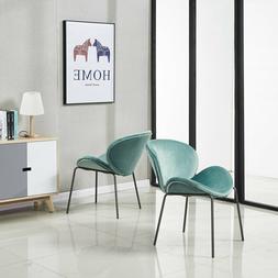 Large Fabric Leisure Chair For Living Room Bedroom Set Of 2,