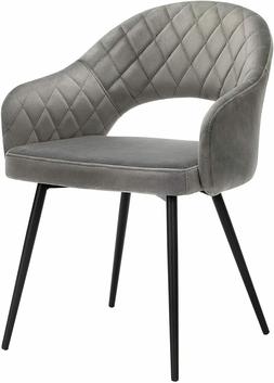 Velvet Dining Chair, Modern Upholstered Kitchen Leisure Chai