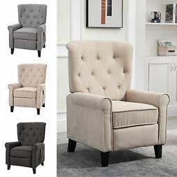 Linen Fabric Footrest W/ Remote Control