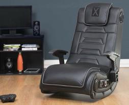 Floor Gaming Chairs For Kids Adults Black Wireless X-rocker