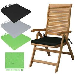 Cushion Seat Pads Removable Cover Patio Tie On Garden Outdoo