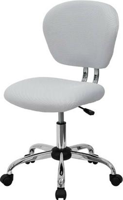 Vanity Accent Office Computer Desk Stool With Wheels Rolling