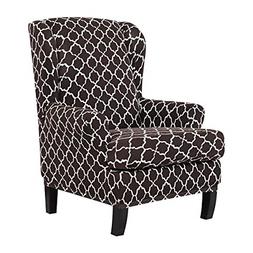 Slipcovers Stretch Wingback Armchair Cover 2-piece Sofa With