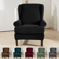 Slipcover 2 Piece Elastic Armchair Stretch Protector
