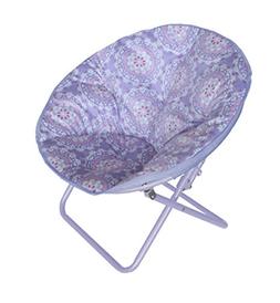 Heritage Kids WK656321 Kids Purple Medallion Printed Saucer 