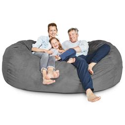 XXL Giant Bean Bag 7ft. Lounger Loveseat Sofa Sleeper Couch 