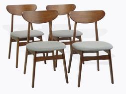 S Solid Wood Medium Brown